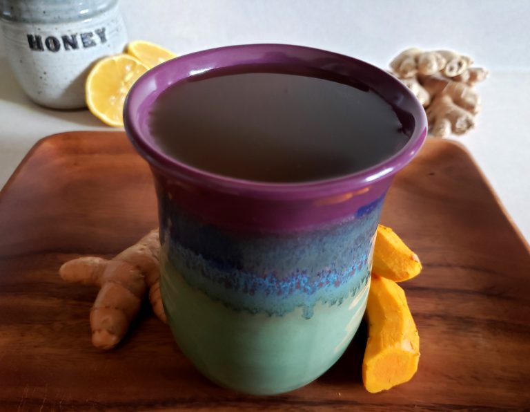 Tulsi, Turmeric, & Ginger Tea Svastha Ayurveda