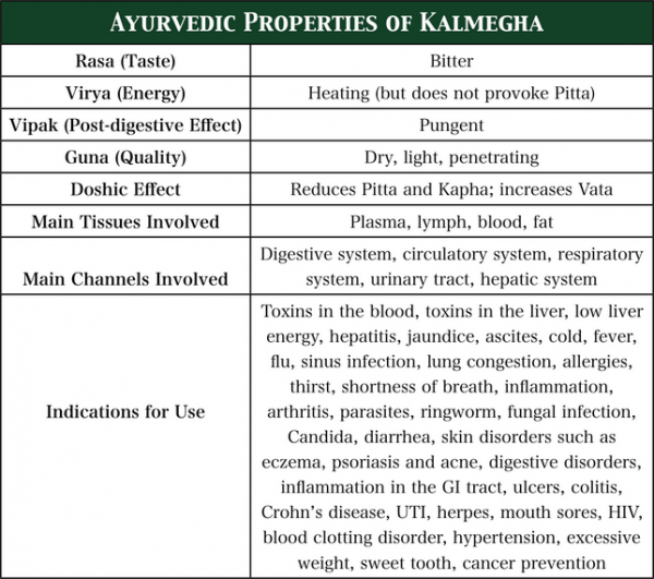 Kalmegha The Ayurvedic King of Bitters and its Many Health Benefits Svastha Ayurveda
