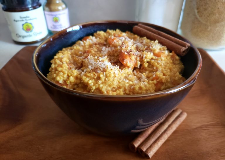 Sweet Potato Millet Porridge Svastha Ayurveda