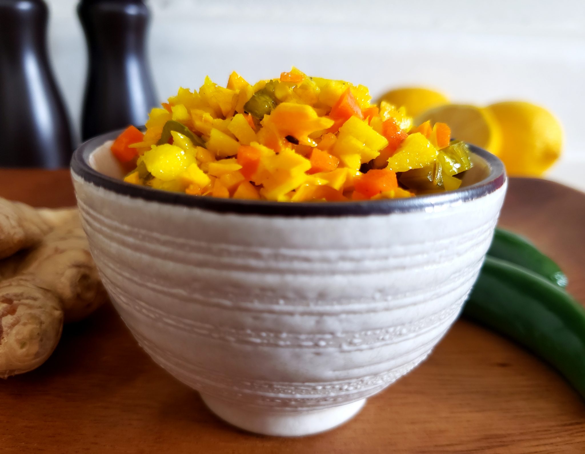 Spicy Turmeric Ginger Pickle Recipe Svastha Ayurveda